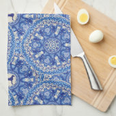 BLAUW- EN WIT-WEIM TOWEL 16 x 24 inch Theedoek (Quarter Fold)