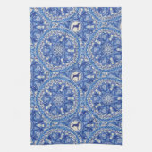 BLAUW- EN WIT-WEIM TOWEL 16 x 24 inch Theedoek (Verticaal)