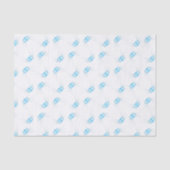 Blauw en wit Zee Life Dierlijk papier (Voorkant)