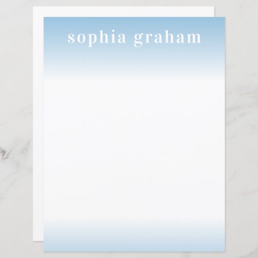 Blauw en witboek (Voorkant / Achterkant)