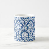 Blauw- en witte Damask Koffiemok (Center)
