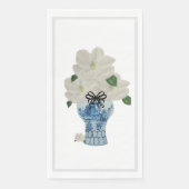 Blauw en witte gember jar servet (Voorkant)