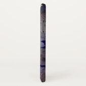 Blauw en Witte Geode Mineraal Stenen Mobielhoes Case-Mate iPhone Case (Achterkant / rechts)