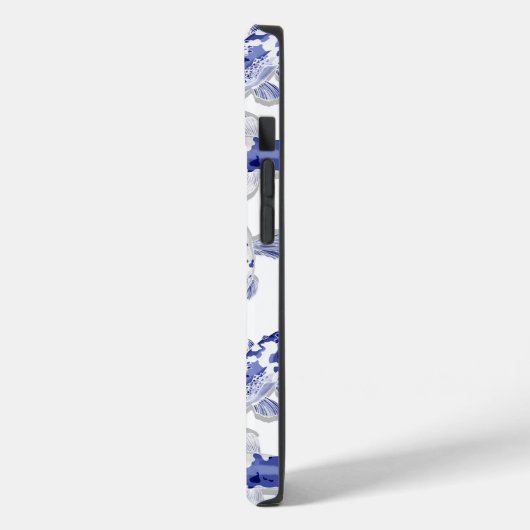 Blauw en witte koi Case-Mate iPhone case (Achterkant / Links)