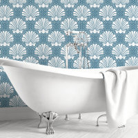 Blauw En Witte Schelp