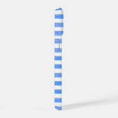 Blauw en Witte Streep iPhone 15 Case (Rechterkant)