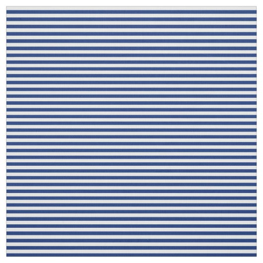 Blauw en Witte Strepen Stof (Swatch)