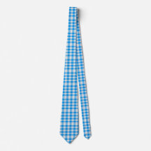 Blauw en witte vlecht
