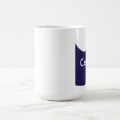 Blauw en witte zwijn koffiemok (Center)