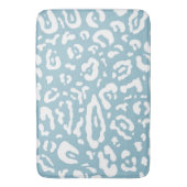 Blauw- en wittekaart badmat (Voorkant Verticaal)