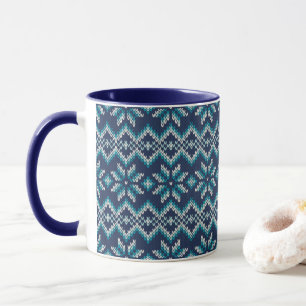 Blauw- en wittekiemen mok