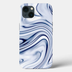 Blauw- en wittekoolzout Case-Mate iPhone case