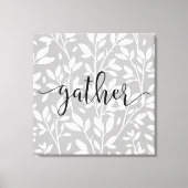 Blauw- en wittekortrein canvas afdruk (Voorkant)