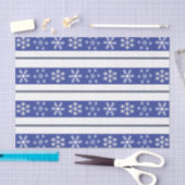 Blauw- en wittekruitpapier tissuepapier (Craft)