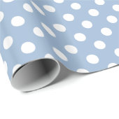 Blauw- en witwandelpapier cadeaupapier (Rol Hoek)