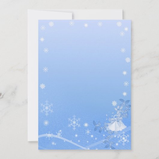 Blauw- en witwinterhuwelijk kaart (Achterkant)