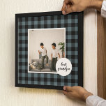 Blauw en zwart, beste opa-cadeau met foto canvas afdruk<br><div class="desc">Deze Blue and Black Pset Best Grandpa Gift is een doordachte en unieke manier om je waardering en liefde voor je opa te shows.Het lijst is gemaakt van een kwalitatief hoogwaardige, blauwe en zwarte vlecht die het een bijtend en charmant gevoel geeft. De woorden "Beste opa" worden in vetgedrukte, witte...</div>