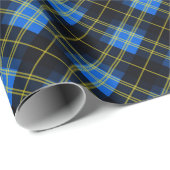 Blauw en zwart cadeaupapier (Rol Hoek)