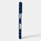 Blauw en zwart Case-Mate iPhone case (Achterkant / Rechts)