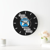 Blauw en zwart gamer | Videocontroller Grote Klok (Huis)