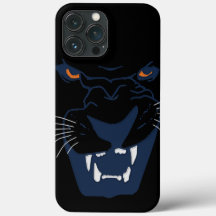 Blauw en zwart Panther