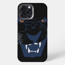 Blauw en zwart Panther