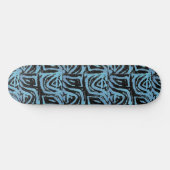 Blauw en zwart skateboard (Horizontaal)
