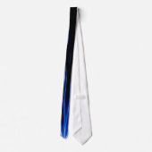 Blauw en zwart stropdas (Achterkant)