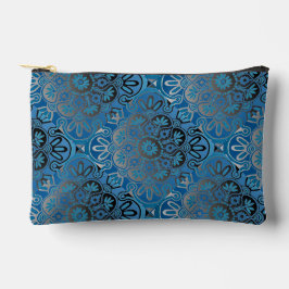 Blauw en Zwart Travel Accessoiretas Etui