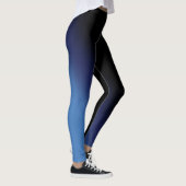 Blauw en zwart verloop leggings (Rechts)