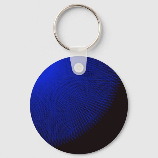 blauw en zwarte sleutelhanger (Voorkant)