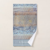 Blauw-esthetisch, bruin, met een laag handdoek (Handdoek)