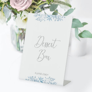 Blauw Eucalyptus Weddenschap Sturkbast Pedestal Si Reclamebord Met Voetstuk