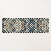 blauw evenwicht yogamat (Voorkant (horizontaal))