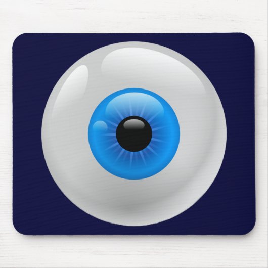 BLAUW EYE BALL MUISMAT (Voorkant)