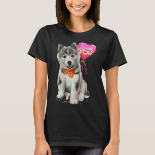 Blauw Eyed Husky En Husky Moeder T-shirt