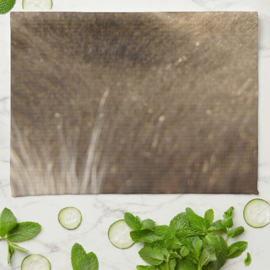 Blauw Eyed Mini Paard Filly Theedoek (Gevouwen)