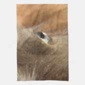 Blauw Eyed Mini Paard Filly Theedoek (Verticaal)