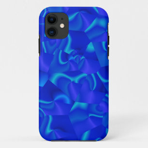 Blauw-facet Abstract Case-Mate iPhone Case