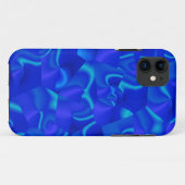 Blauw-facet Abstract Case-Mate iPhone Case (Achterkant (horizontaal))
