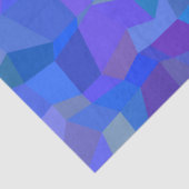 blauw facetpapier tissuepapier (Detail)