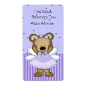 Blauw Fairy Beer Bookplate Label (Voorkant)