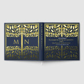 Blauw Fantasie Koninklijk Middeleeuws Zwaard Bruil Gastenboek (Volledig)