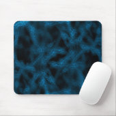 Blauw fantasiepatroon muismat (Met muis)