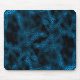 Blauw fantasiepatroon muismat
