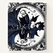 Blauw fantoom notitieboek (Achterkant)