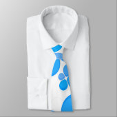 Blauw feest stropdas (Gebonden)