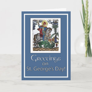 Blauw feest van St. George, Kaart