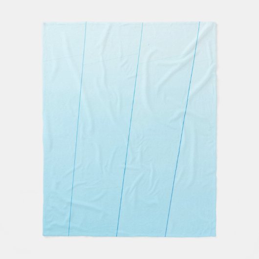 Blauw Fleece Deken (Voorkant)