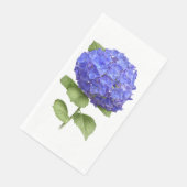 Blauw flessenpapier voor brandend gebruik servet (Hoek)